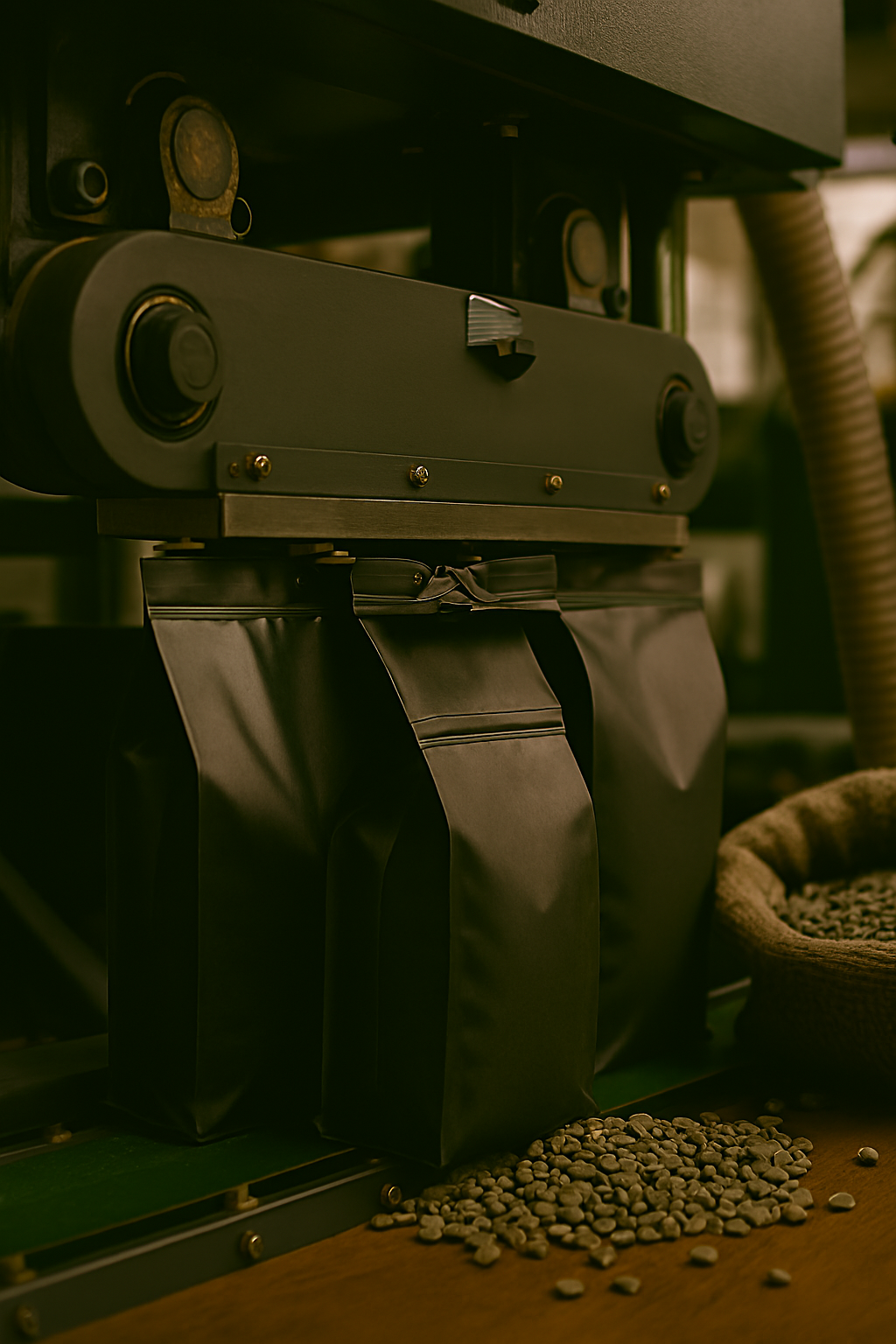 cafe verde para usos industrial