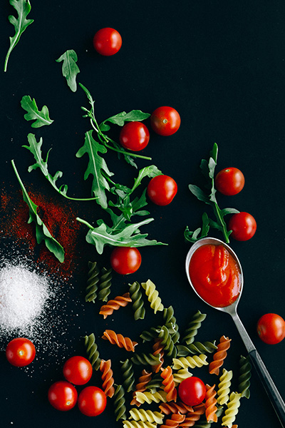 Tomates frescos que le dan un sabor único